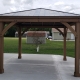 Gazebo addition to patio.