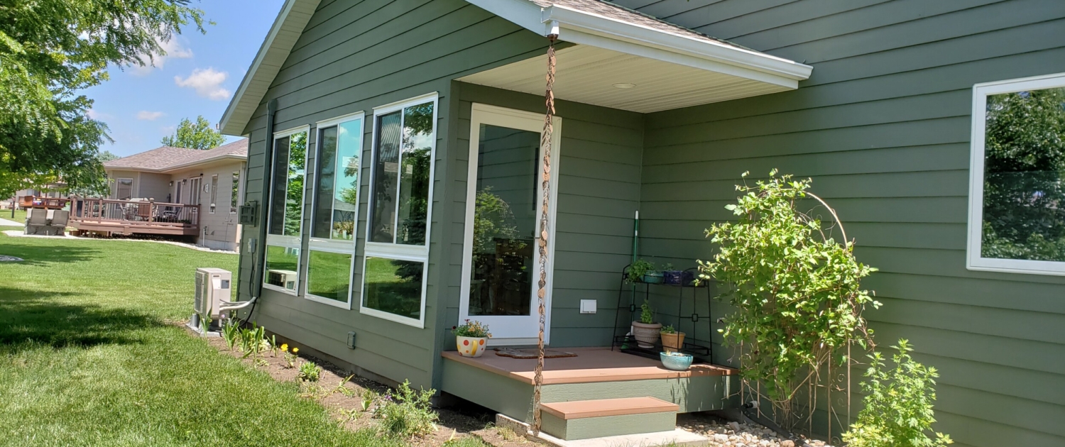 Exterior of Sunroom