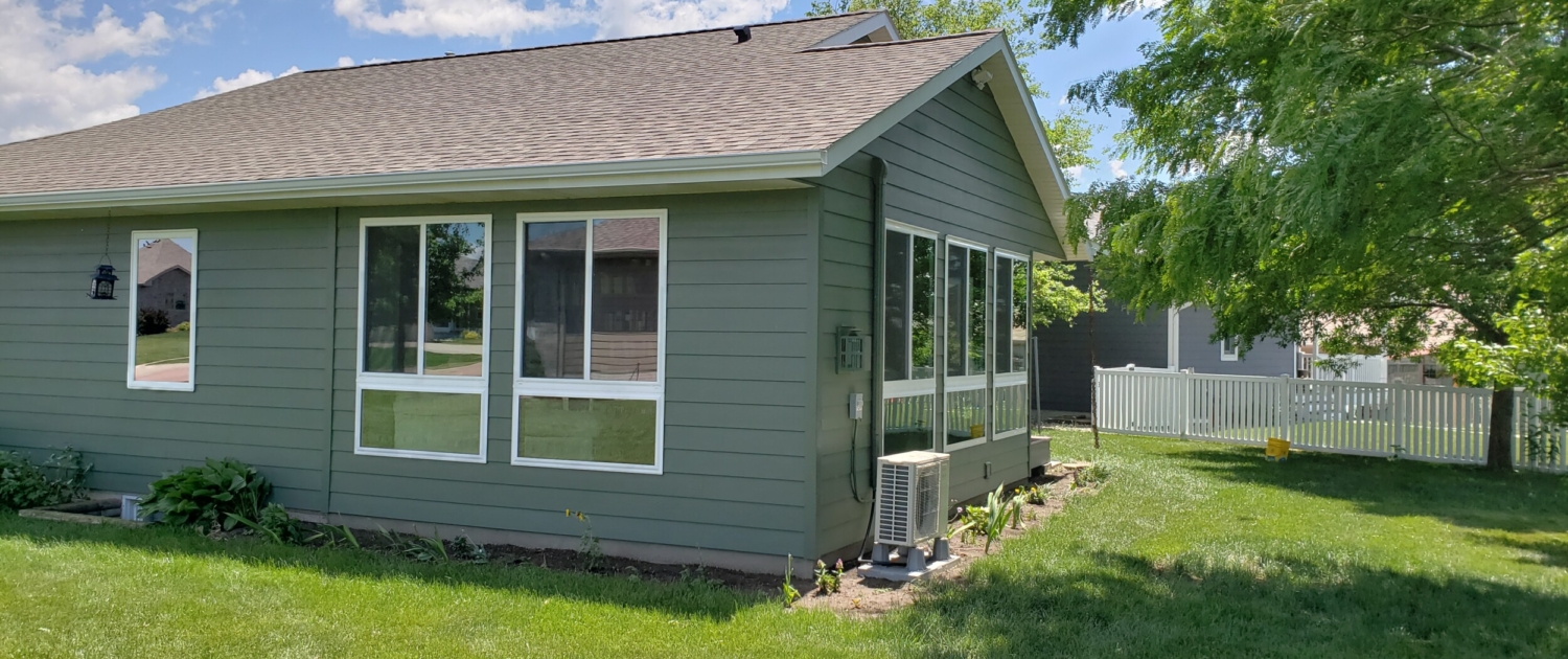 Exterior of Sunroom