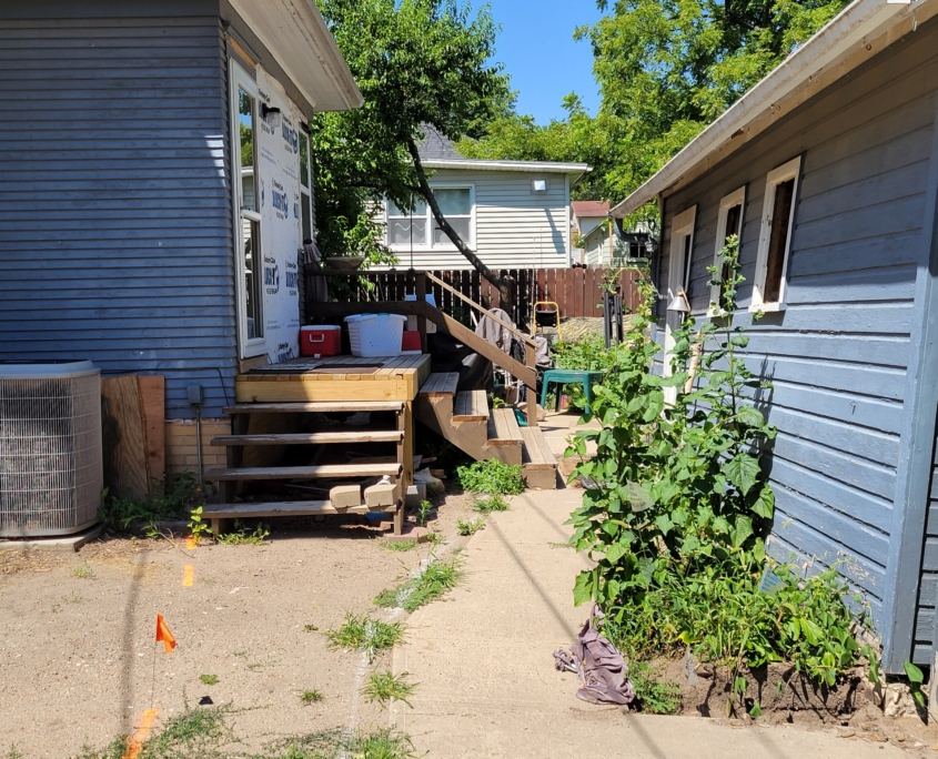 Before Starting to Attach Garage to Home